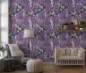 Blue Tit and Lilac Floral Wallpaper 6