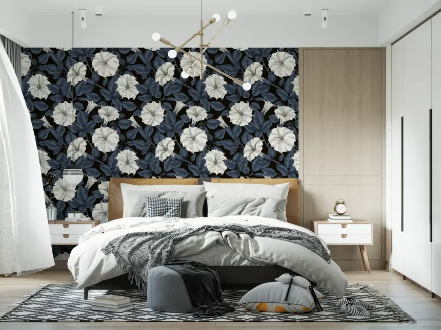 Moonflowers Wallpaper