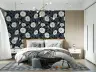 Elegant Moonflower Botanical Dark Wallpaper 7