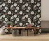 Elegant Moonflower and Sphinx Moth Pattern Wallpaper 6
