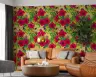 Chartreuse Jungle Hummingbird Orchid Hibiscus Wallpaper 6