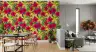 Fuchsia Hibiscus Cream Orchid Yellow Hummingbird Wallpaper 6