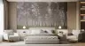Serene Misty Birch Forest Wall Mural 7