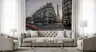 Eiffel Tower View Parisian Cityscape Wall Mural 7