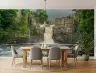 Majestic Waterfall Cliff Scenic Wall Mural 8