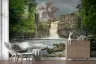 Majestic Waterfall Cliff Scenic Wall Mural 7