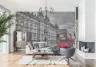 Iconic London Cityscape with Red Bus Wall Mural 6