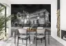 Grand Classical Building Night Wall Mural 6