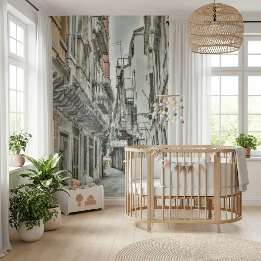 Venetian Alley Whisper Wall Mural