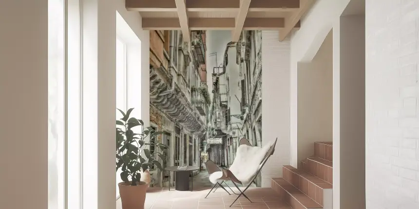 Venetian Alley Whisper Wall Mural