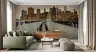 Manhattan Skyline Night Cityscape Wall Mural 7