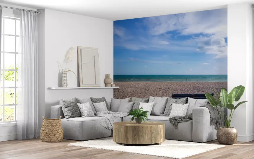 Blue Horizon Escape Wall Mural