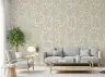 Subtle Botanical Tendrils Pattern Wallpaper 7