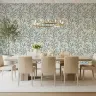 Serene Botanical Branch Pattern Wallpaper 8