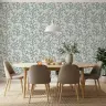 Serene Botanical Branch Pattern Wallpaper 6