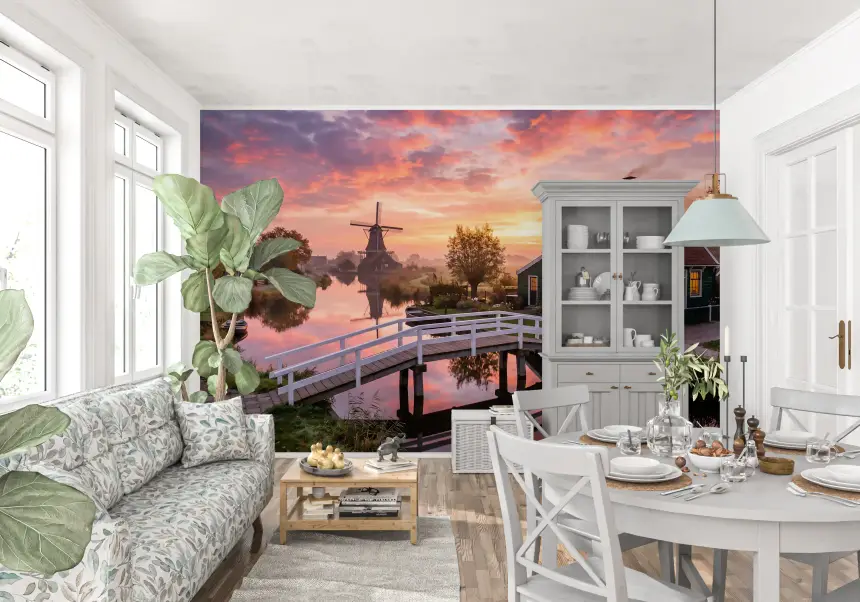 Dutch Dawn Serenity Wall Mural