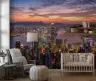 Victoria Harbour Sunset Cityscape Wall Mural 6