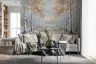 Ethereal Birch Forest Path Wall Mural 7