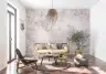Wisteria and Lemon Blossom Floral Wallpaper 8