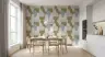 Muted Abstract Contemporary Organic Shapes Wall Mural 8