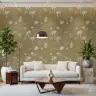 Olive Green Coastal Tropical Icon Wallpaper 8