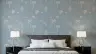 Coastal Blue Tropical Pattern Wallpaper with Beach Icons 7