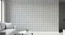 Modern Irregular Grid Pattern Light Blue Wallpaper 6