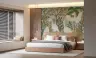 Egrets in Tropical Riverine Landscape Wall Mural 6