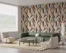 Contemporary Abstract Painted Foliage Wallpaper 6