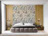 Playful Abstract Leaf Pattern Wallpaper 7