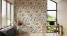 Playful Abstract Leaf Pattern Wallpaper 8