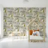 Playful Safari Animals Kids' Room Wallpaper 8