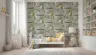 Whimsical Baby Safari Friends Jungle Wallpaper Mural 6