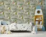 Playful Safari Friends Children's Wallpaper 6