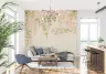 Delicate Pink Wisteria Blossom Wall Mural 8