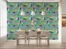 Playful Vegetable Pattern Wallpaper 6