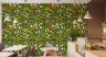 Retro Harvest Vegetable Pattern Wallpaper 7