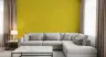 Vibrant Yellow Textured Accent Wallpaper 6