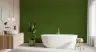 Subtle Textured Olive Green Wallpaper 6