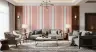 Vertical Stripe Pink and White Wallpaper 6