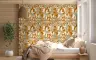 Terracotta Sage Lemon Botanical Wallpaper 7