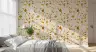 Modern Earthy Terrazzo Geometric Pattern Wallpaper 8