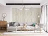 Modern Abstract Woodgrain Textured Cream Wallpaper 8