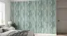 Muted Sage Vertical Wood Grain Texture Wallpaper 6