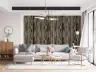 Distressed Woodgrain Vertical Lines Wallpaper 6