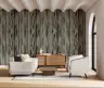 Abstract Woodgrain Vertical Pattern Wallpaper 7