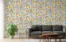 Whimsical Giraffe Sun Rainbow Kids' Wallpaper 8