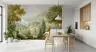 Painterly Verdant Hillside Scenic Wallpaper 7