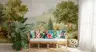 Painterly Verdant Hillside Scenic Wallpaper 6