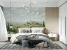 Tuscan Countryside Vineyard Wall Mural 8